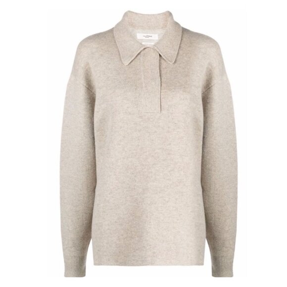 Isabel Marant Étoile Lark Merino Blend Sweater Light Grey Size38 - Picture 1 of 10